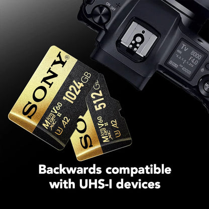 SONY High-Speed 1TB Micro SD Card — Mini MicroSD Memory Card for Xiaomi, Camera & PC (1TB/512GB/256GB/128GB)