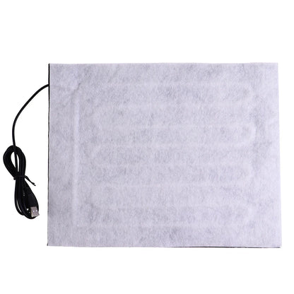 5V USB Heating Pad - Portable Warming Massage Heater for Body, Feet, Mouse Pad, Shoes & Gloves