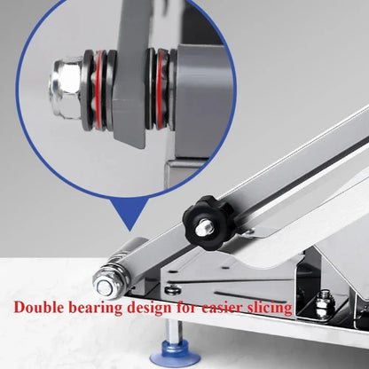 Portable Adjustable Beef & Vegetable Slicer – Household Meat and Frozen Food Cutting Tool