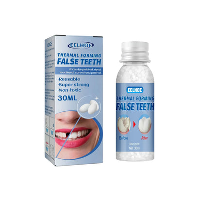 Resin False Teeth & Solid Gums — Temporary Filling Material for Dentistry, Oral Care, Denture Restoration 20/30ml