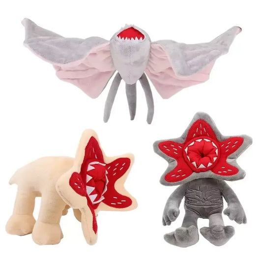 Cartoon Game Character Plush Toy — Cute Eleven & Demogorgon Stuffed Doll for Kids