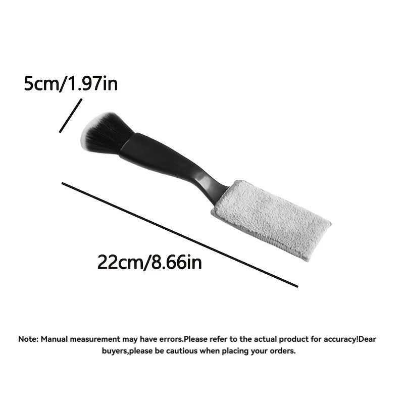 Car Interior Detailing Brush – Soft-Bristle Cleaning Tool for Dashboards, Air Vents & Hard-to-Reach Crevices