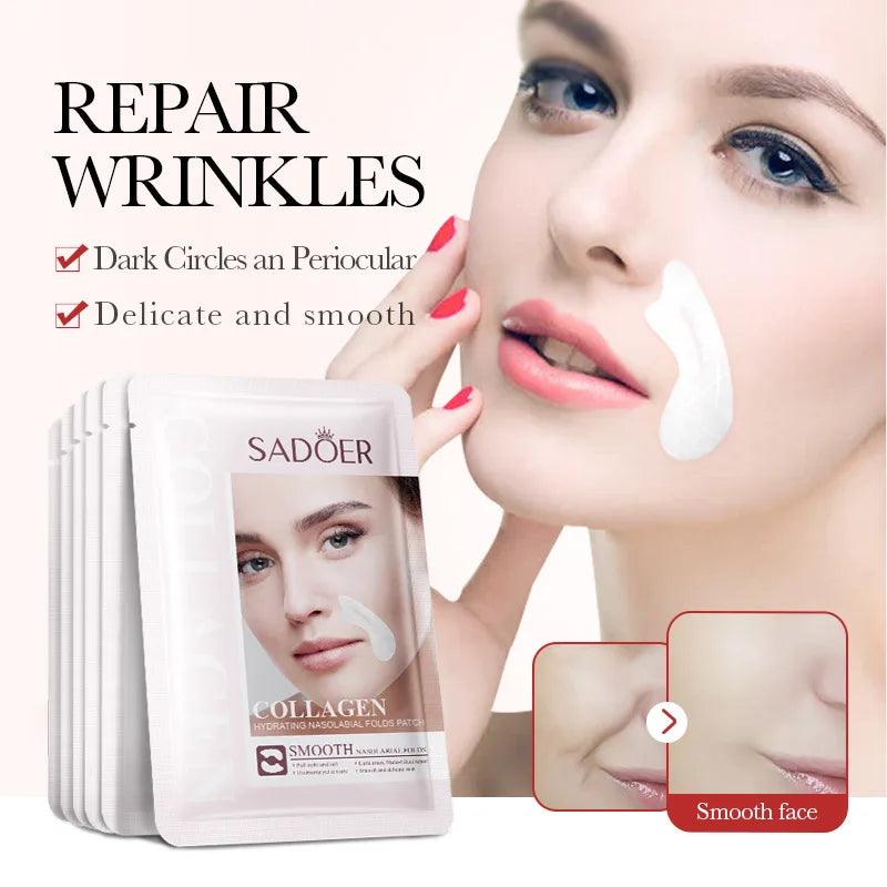 Firming Hydrocrystalline Facial Patch - Fine Line Care, Lifting & Deep Nourishing Korean Skin Care Mask