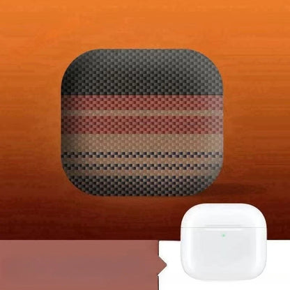 AirPods Carbon Fiber Case - Matte Anti-Drop Protective Cover for AirPods 1st 2nd 3rd 4th Gen Pro 2 Pro 3