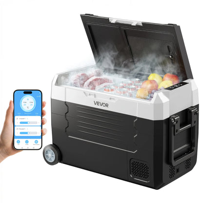 SucceBuy Portable Car Refrigerator - 20L-55L Compressor Cooler Freezer for Camping, Travel & Outdoor Use