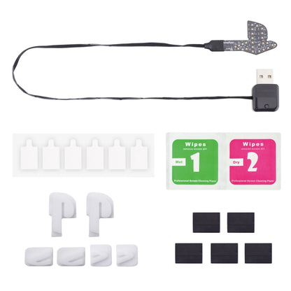 eXtremeRate RGB LED Kit for PS5 (CFI-1 Series) – Rainbow Logo with 40 Effects for Disc & Digital Edition Console