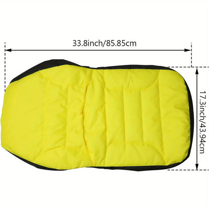 LP68694 Waterproof Cushioned Tractor Seat Cover for John Deere 1025R & 2025R, Comfortable Protective Seat Cushion Cover