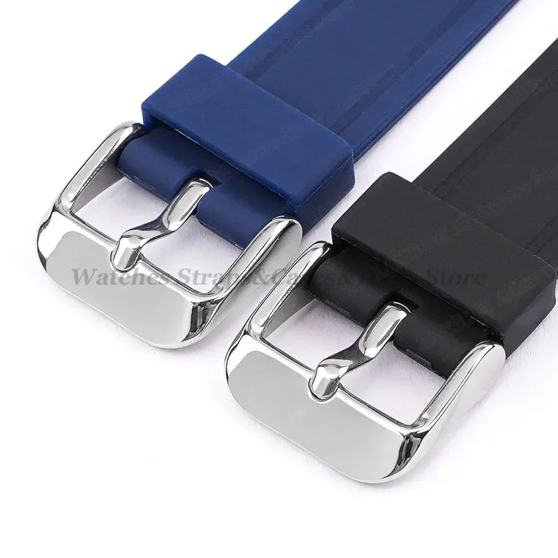 18mm Silicone Watch Strap for Casio F84 F91W - Replacement Band for F105 F108 FA158 F168 AE1200 AE1300 Watches