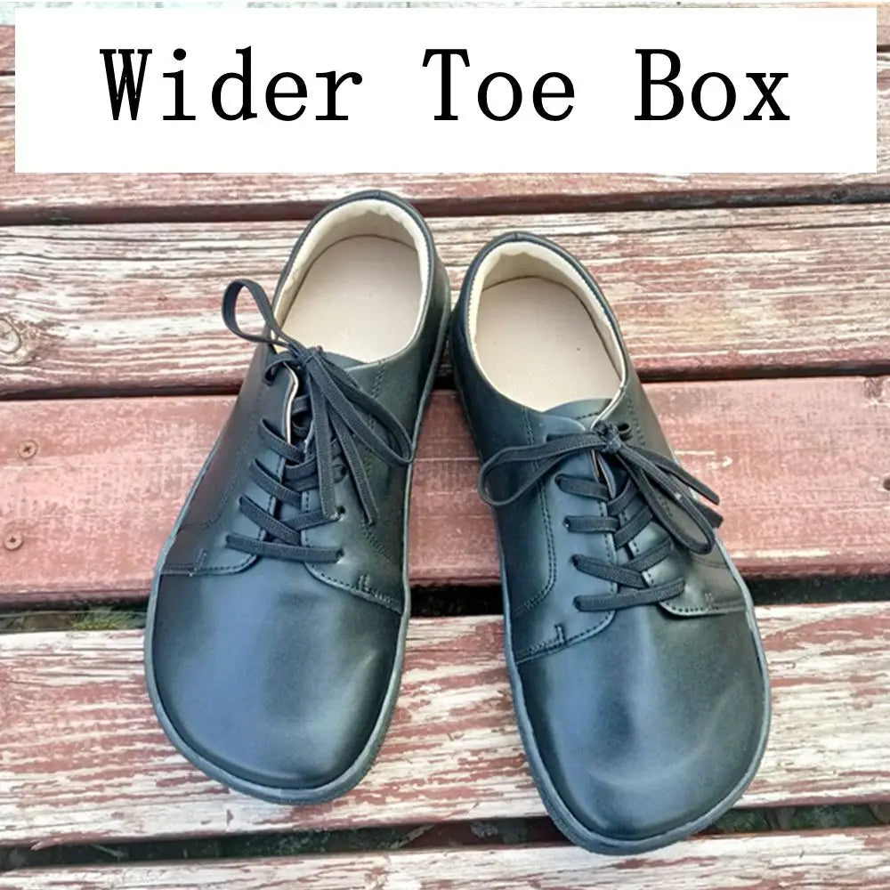TONGLEPAO Women’s Barefoot Sneakers - Soft Flat Zero-Drop Shoes with Wide Toe Box