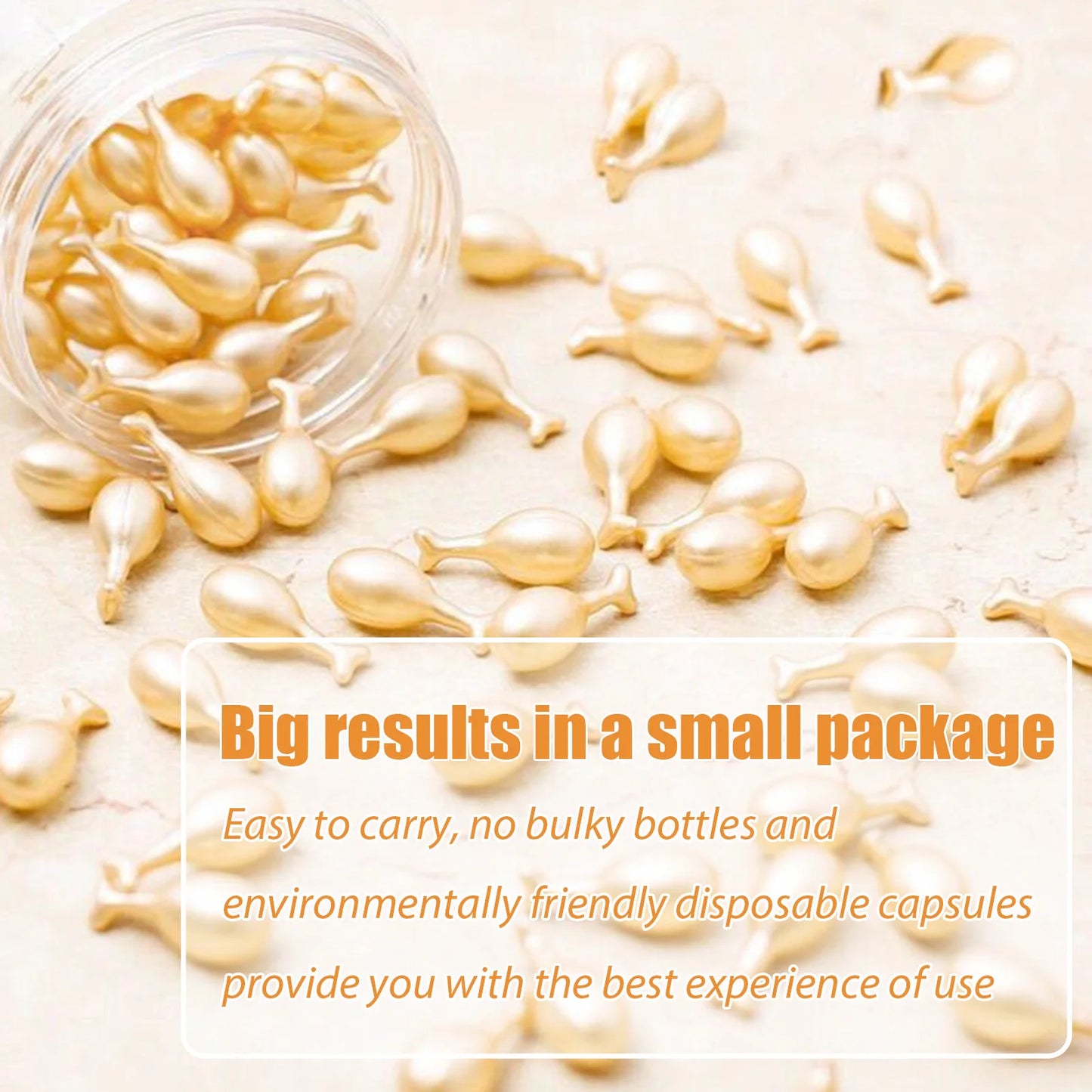 50pcs Collagen Face Care Capsules — Hyaluronic Acid Serum for Acne, Wrinkle Removal, Firming & Whitening Skin Care