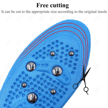 EiD Magnetic Therapy Foot Insoles – Soft Acupressure Sports Cushion for Men & Women