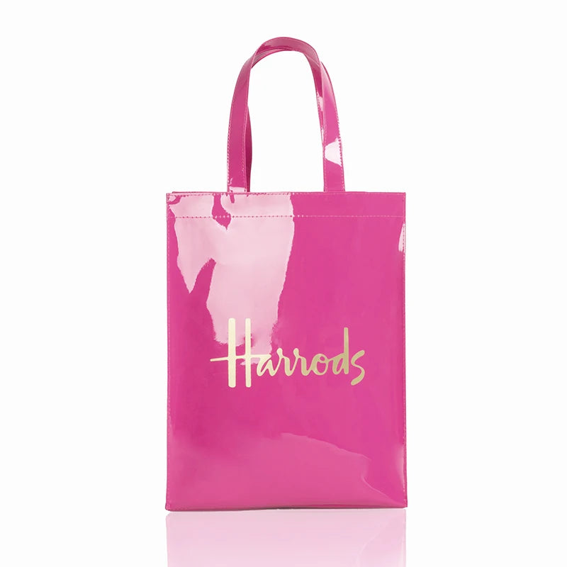 Simple Stylish PVC Reusable Shopping Bag – Luxury Eco-Friendly Waterproof Tote for Summer Beach