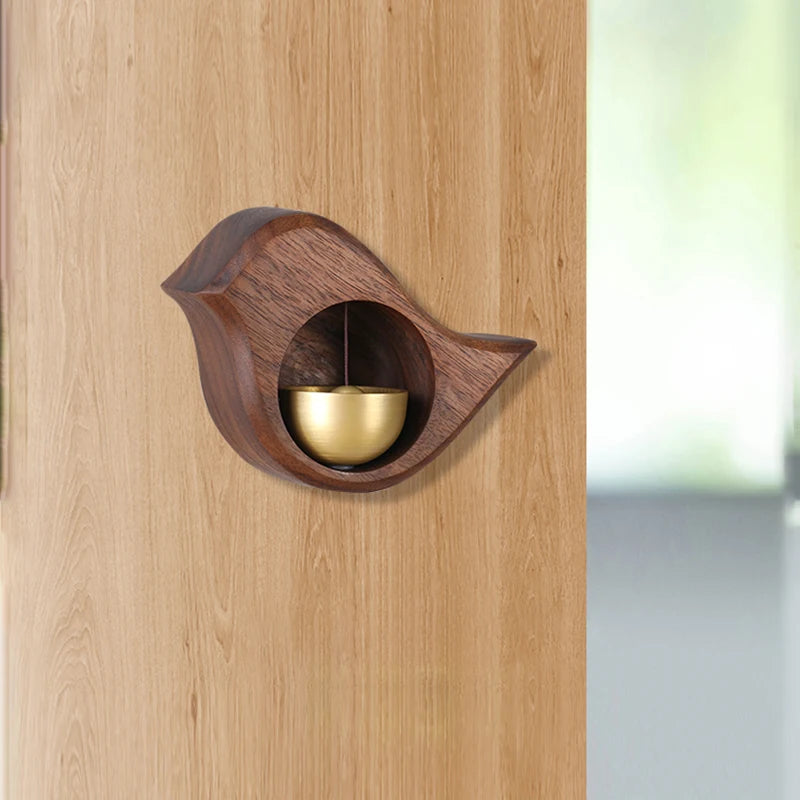 Wooden  Wind Chime Door Bell – Home & Room Decor, Front Door Reminder Bell
