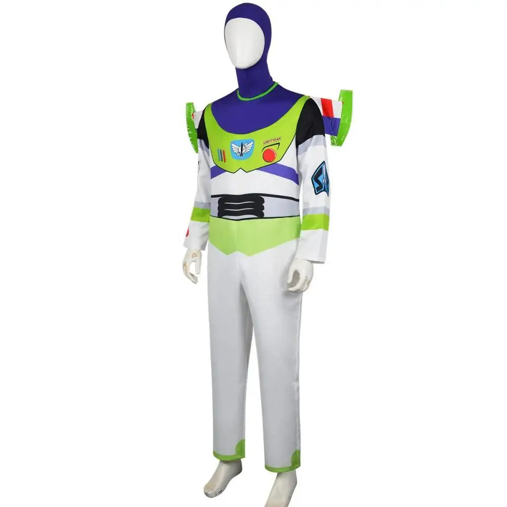 Astronaut Inspired Cosplay Costume - Wing Suit Bodysuit Halloween Party Jumpsuit for Men & Women