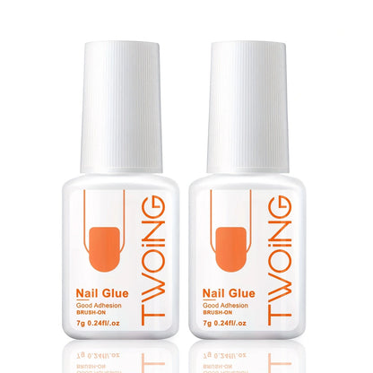 5pcs/2pcs Super Strong Nail Glue – 7g for False Nails, Acrylic, Press-On & Nail Art Decoration, Lasting Adhesion