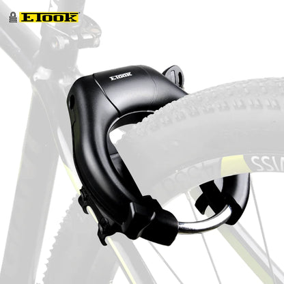 ETOOK Bike Horseshoe Lock - Anti-Theft Hardened Steel Pipe, Portable High Safety Road & Mountain Bicycle Lock