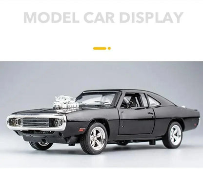 1:32 Challenger 1970 Classic Alloy Car Model – Diecast Toy Vehicle for Kids & Collector Decoration