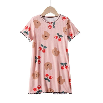 Mom & Daughter Summer Nightgowns - Matching Family Pajamas & Girls Sleepwear Dresses