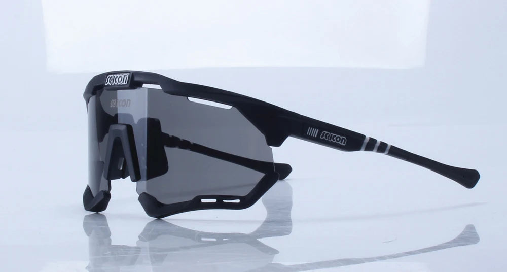 SCICON Cycling Glasses – UV400 Outdoor Sports Sunglasses for Men & Women, MTB & Road Bike Goggles Eyewear