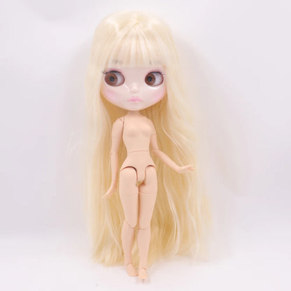 ICY DBS Blythe Doll 1/6 Joint Body 30cm BJD – Shiny Face with Extra Hands, DIY Fashion Doll Gift