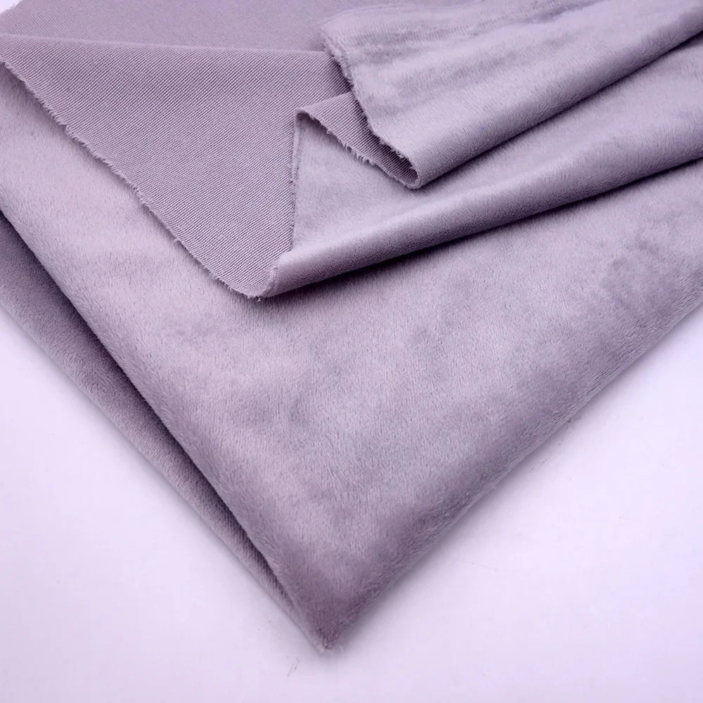 160CM/63" Wide Minky Plush Fabric – Super Soft Flannel Fabric for DIY Dolls, Toys, and Crafts, Sold by the Meter