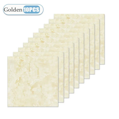 Self Adhesive Tile Wallpaper Stickers - 10/20/40PCS Waterproof 30x30cm Floor Decals for Kitchen, Bathroom & Home Decor