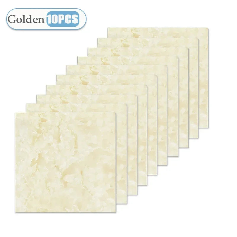 Self-Adhesive Wallpaper Tile Stickers - Waterproof 30x30cm Kitchen & Bathroom Home Decor