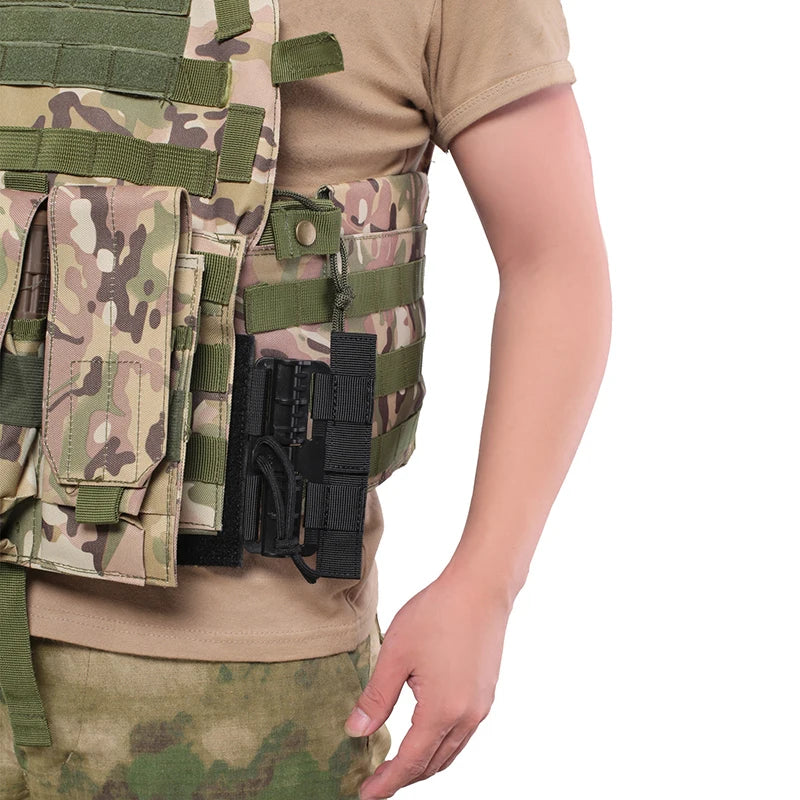 Tactical Vest Quick Release Buckle Set - Molle Kit Universal Airsoft Vest Removal Buckle, Hunting Accessories, Available in 1PCS/2PCS