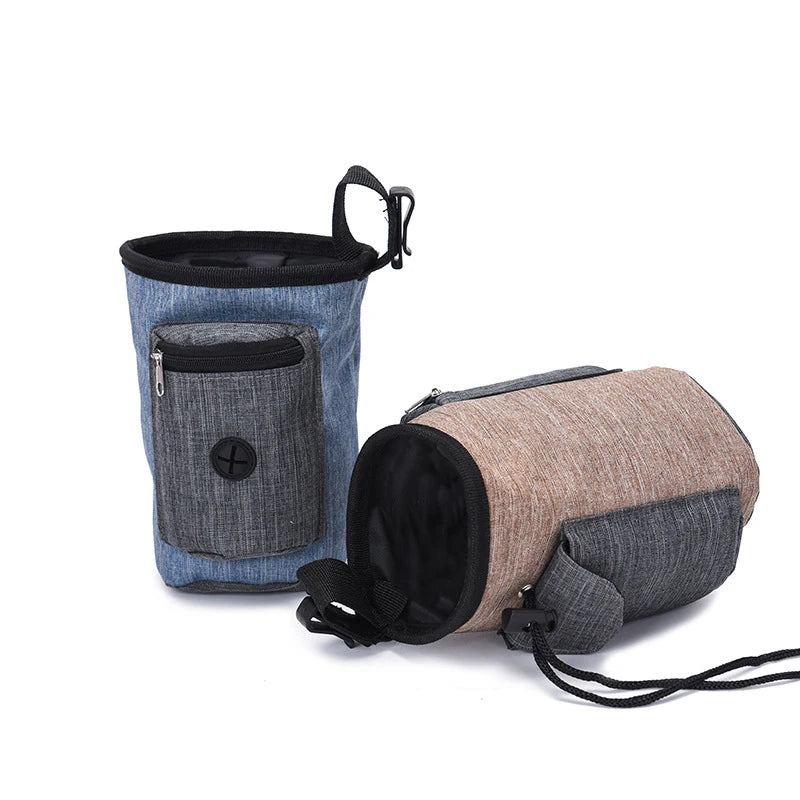 Pet Training Waist Bag - Portable Dog Treat Pouch for Snacks, Poo Bags & Outdoor Walking Essentials