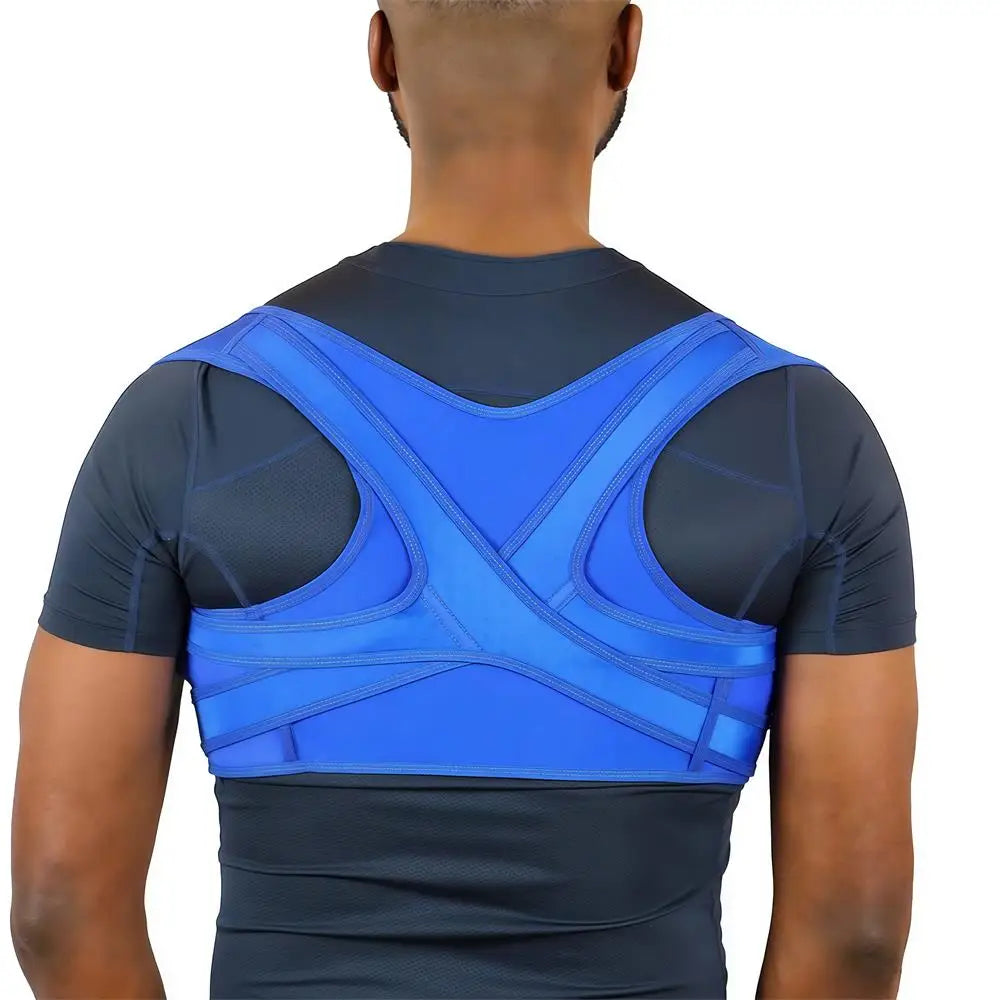 Adjustable Posture Corrector Back Brace – Breathable Upper Back, Neck & Shoulder Support for Clavicle & Lumbar Pain Relief