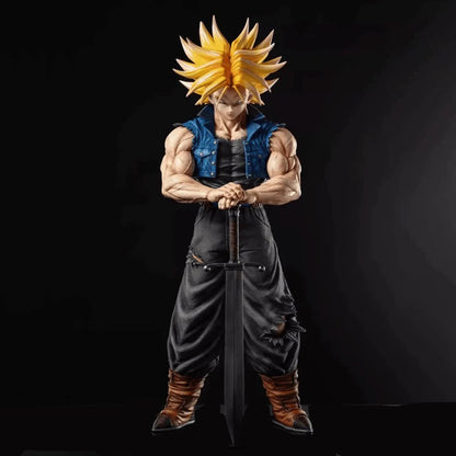 25CM Dragon Ball Z Trunks Action Figure - PVC Statue Collectible Model, Anime Decoration & Gift Toy