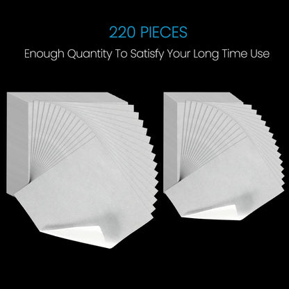 220 Sheets Diamond Painting Paper – Double-Sided Non-Stick Cover Replacement for 5D Diamond Painting Accessories