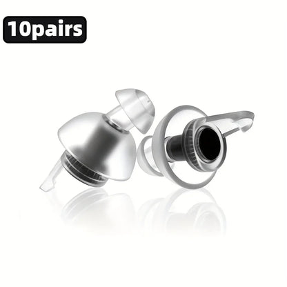 High Fidelity Concert Earplugs - Reusable Hypoallergenic Hearing Protection for Musicians & Events