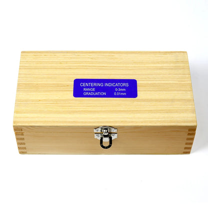 ALLSOME 0-3mm Coaxial Centering Indicator — Dial Test Center Finder for Milling with 0.01mm Accuracy