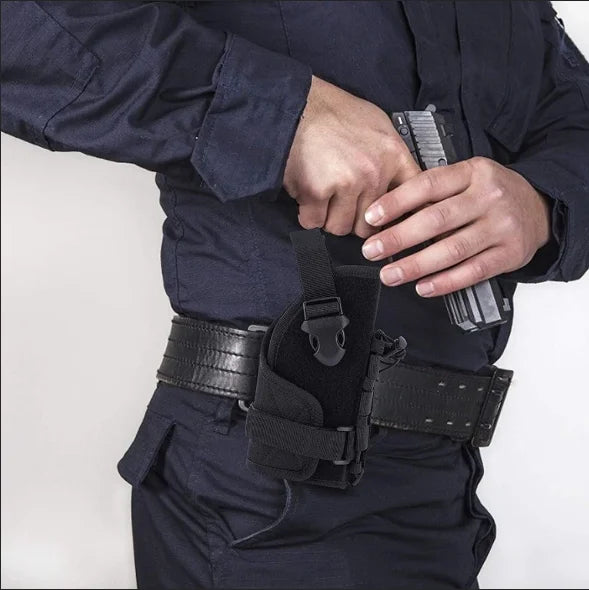 Concealed Tactical Gun Holster - Molle Pistol Belt Holster with Magazine Pouch for G2C PX4 M9 USP SIG P226 M1911 GL17 P99 SP2022