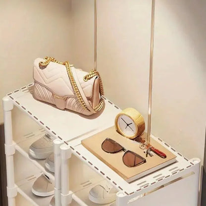 Compact Home Shoe Rack Storage Cabinet – Entry Level, Space Saving, Freely Combineable Design