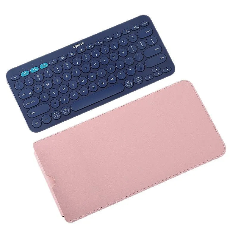 Logitech K380 PU Leather Keyboard Case - Wireless Keyboard Storage Bag and Dust Cover