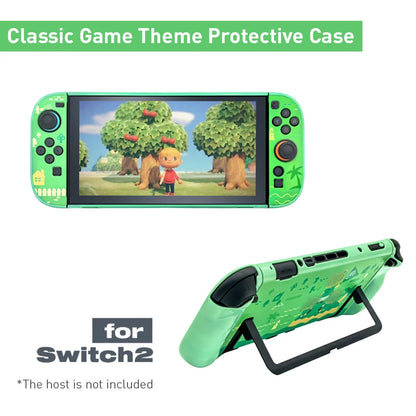 Hard Shell Protective Case for NS Switch 2 — Dockable Thin Cover Skin Game Console Accessory