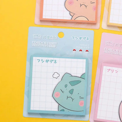 Pokémon Pikachu Sticky Notes – Cute Tearable Note Stickers