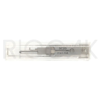 Lishi 2-in-1 Locksmith Tool — SS001, SS002, SS002R Pro, R52, KW1, KW5, SC1, SC4, SC20, M1/MS2, AM5, TE2 for Home & Civil Door Locks