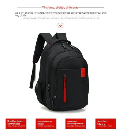Classic Large Capacity Backpack - Stylish Student & Travel Outdoor Backpack