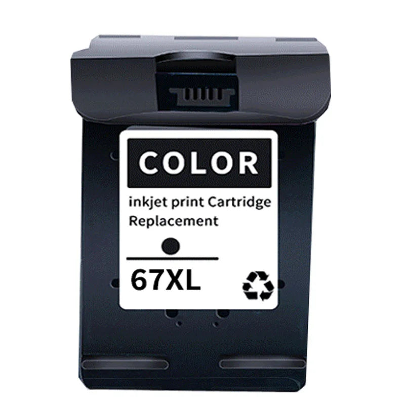 67XL Ink Cartridge Replacement Combo Pack for HP – Compatible with DeskJet 2755e, 2700, 2855e, 2800, 2742e, 4155e, 4255e, 4100 & Envy 6055 Printers Ink Set
