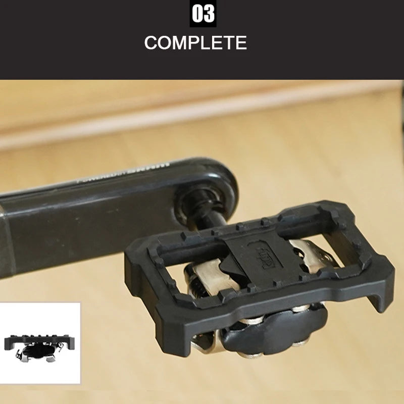 MTB Pedal Converter - Clipless to Flat Pedal Adapter for Shimano M520 M540 M8000 M9000