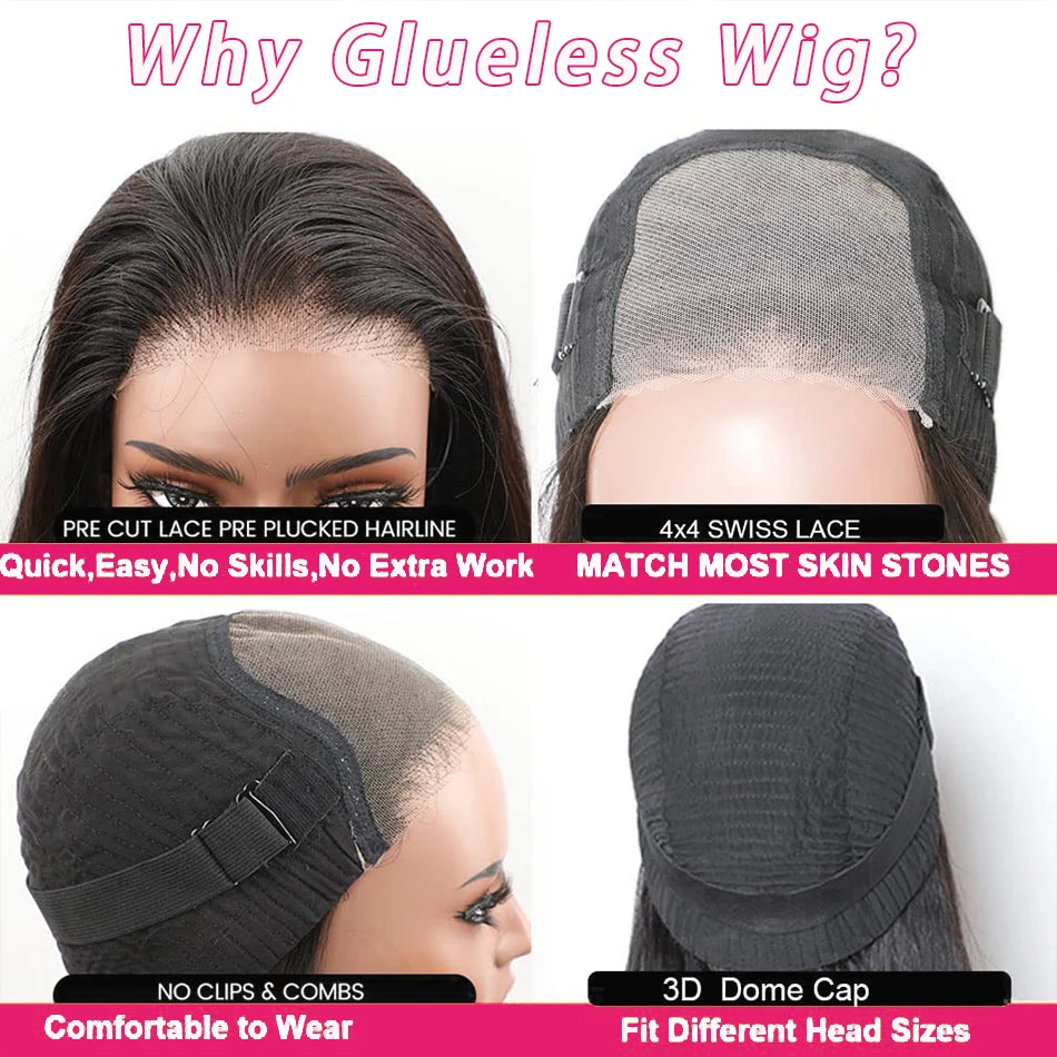 250% Curly Human Hair Lace Front Wig – Deep Wave Brazilian Remy 13x4 Water Wave Lace Frontal Wig