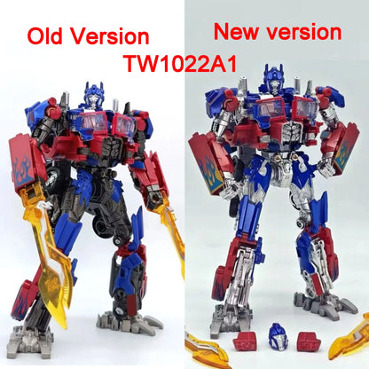 Baiwei Shockwave Transformation Toys – Sentinel Prime TW1024, Ironhide TW1026 & Bumblebee TW1025 Robot Figures TW1028/TW1030