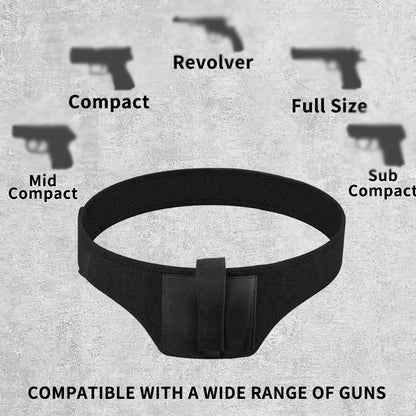 Multifunctional Tactical Belt Gun Holster – Quick Pull Outdoor Training Holster, Diving Material, 1PC