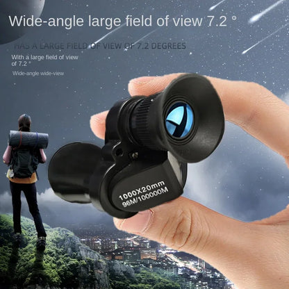 High-Definition Monocular Telescope - High Magnification Zoom for Hunting, Camping & Outdoor Activities