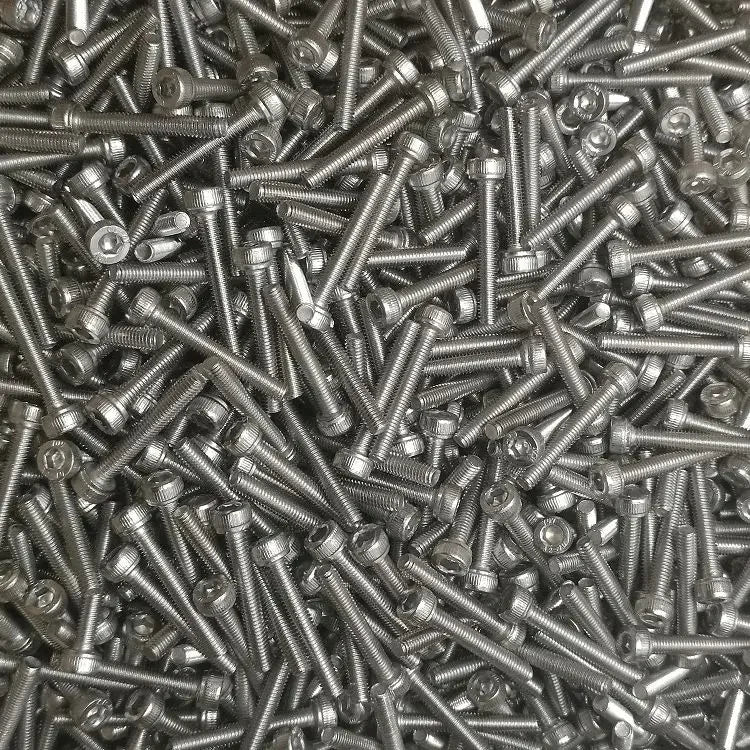 Stainless Steel Hex Socket Screws - DIN912 M1.6 M2 M2.5 M3 M4 M5 M6 M8 Grade 12.9 Black Allen Head Cap Bolts 5/100pcs