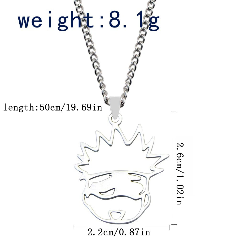Jujutsu Kaisen Fushiguro Toji Sword Necklace - Spear of Tianri Knife Cosplay Pendant Choker Jewelry for Fans