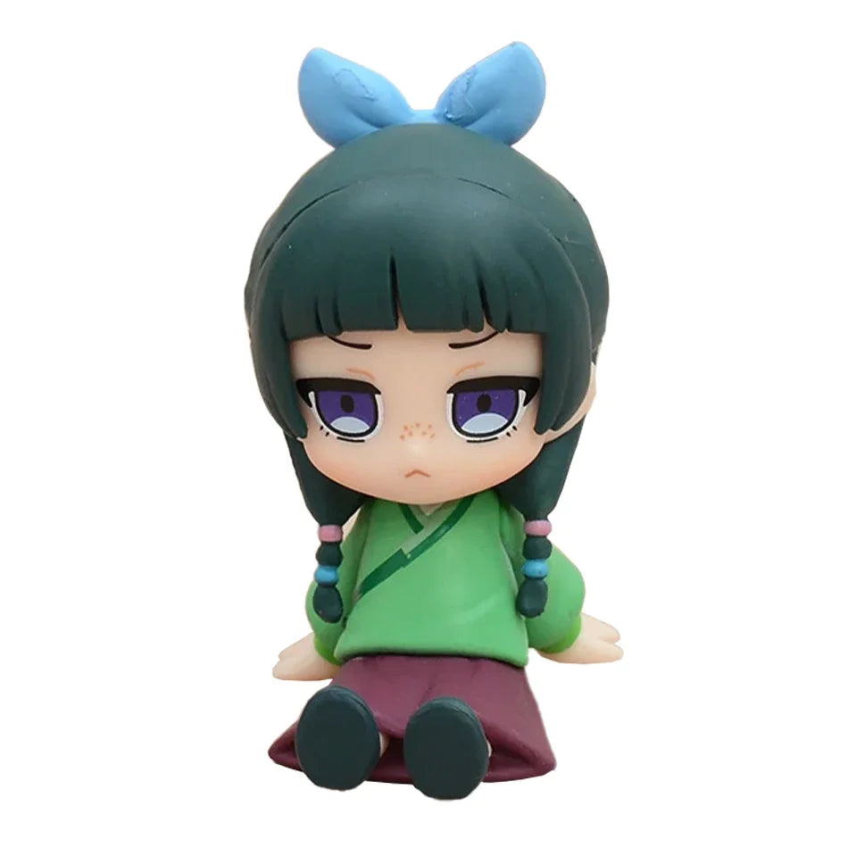 The Apothecary Diaries Maomao & Jinshi Mini Figure - Kawaii Anime Desktop Car Ornament Model Gift